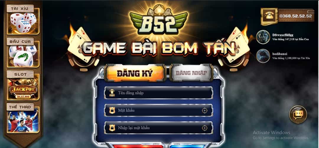 B52 – Cổng game bài đổi thưởng uy tín hàng đầu